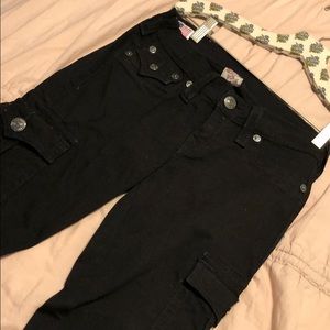 True religion black jeans! Great condition